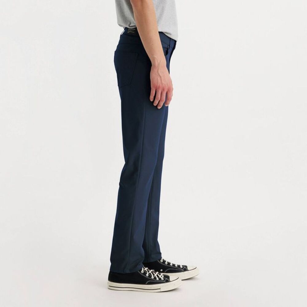 Levi's - Men's 511 Slim Tech 5-Pocket Pants - Navy W Navy - Picture 2 of 3